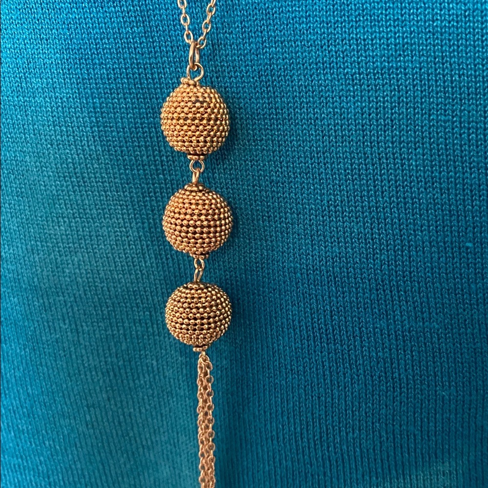Gold necklace